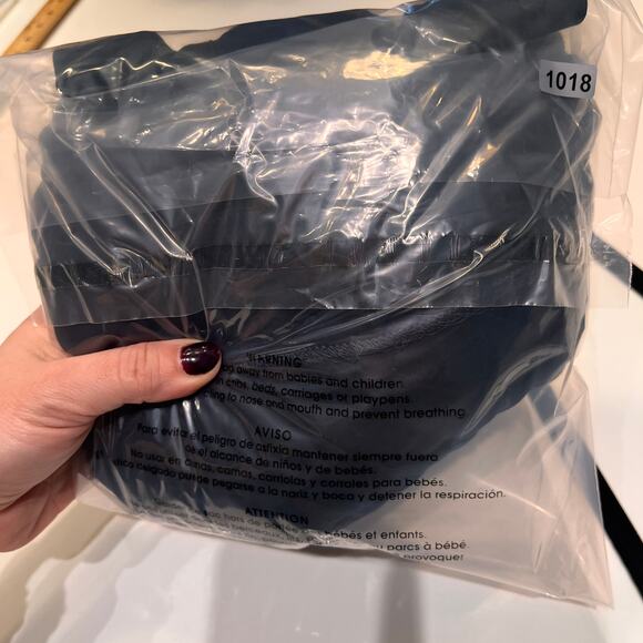 Rag & Bone Navy Sleeveless Trapeze Shirt Mini Dress Sz Large - Picture 9 of 9